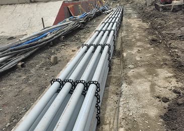 Pipe Spacers for Data Center