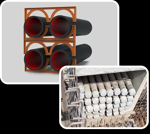 Pipe Spacers for Data Center